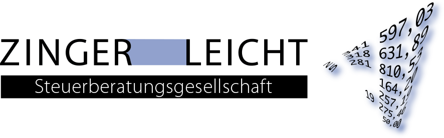 Logo: Zinger & Leicht Steuerberatungsgesellschaft mbH, Steuerberater und Testamentsvollstrecker Marbach